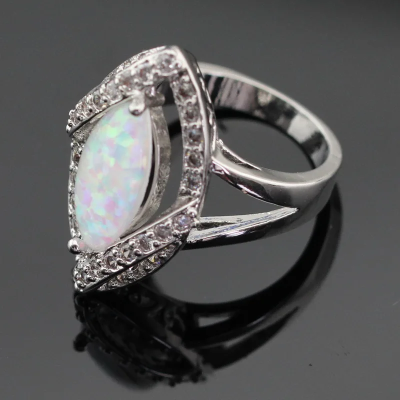 Женский ювелирный комплект из колье и серёг с опалом|colorful jewelry sets|jewelry sets for womenjewelry