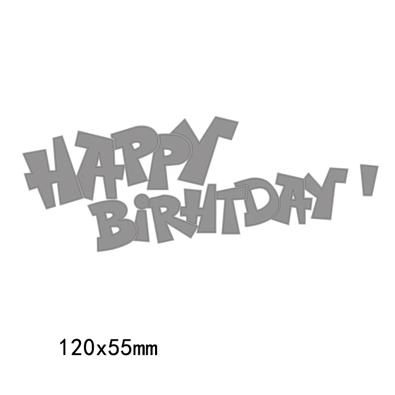 Письма с поздравлениями днем рождения режущие штампы бумажные ремесла украшение