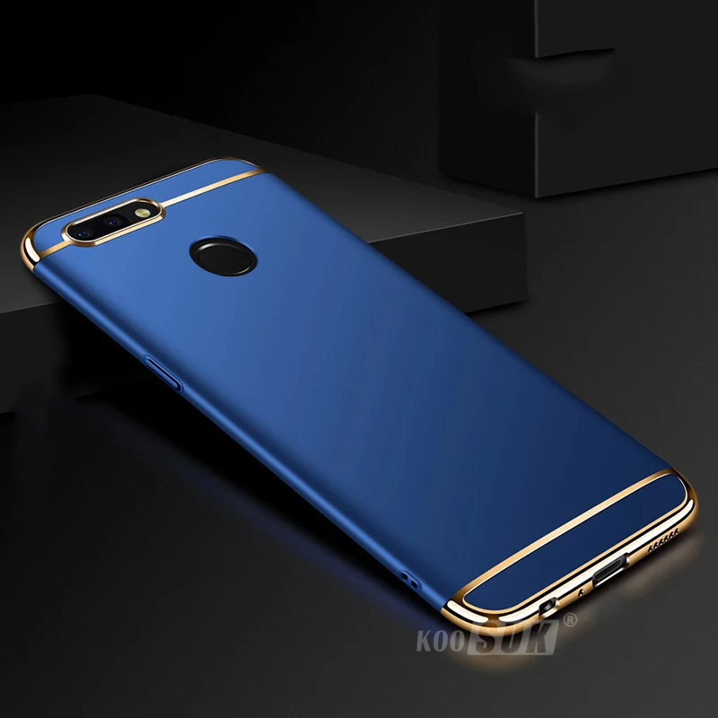 Oneplus 5T A5010 Phone case For One Plus 5t 1+5 T 6.01inch Original Gold Plated Back Cover Full Protect PC Hard Shell New Coque | Мобильные