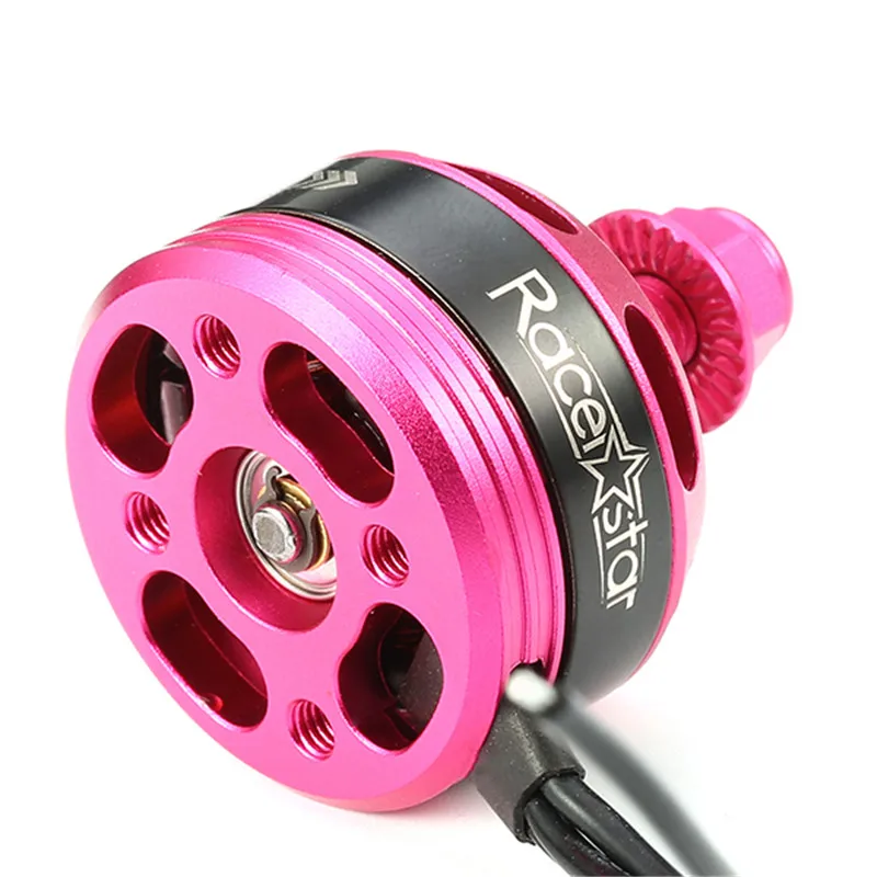 Racerstar Racing Edition 2205 BR2205 2300KV 2-4S бесщеточный двигатель CW CCW розовый для QAV250 ZMR250 260 RC