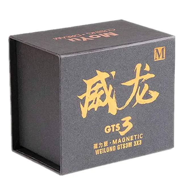 Cuber Скорость MoYu WeiLong GTS3 M stickerless 3x3 Magic Cube магнитные MoYu WeiLong GTS V3 M Цвет 3x3x3 головоломка с быстрым кубом