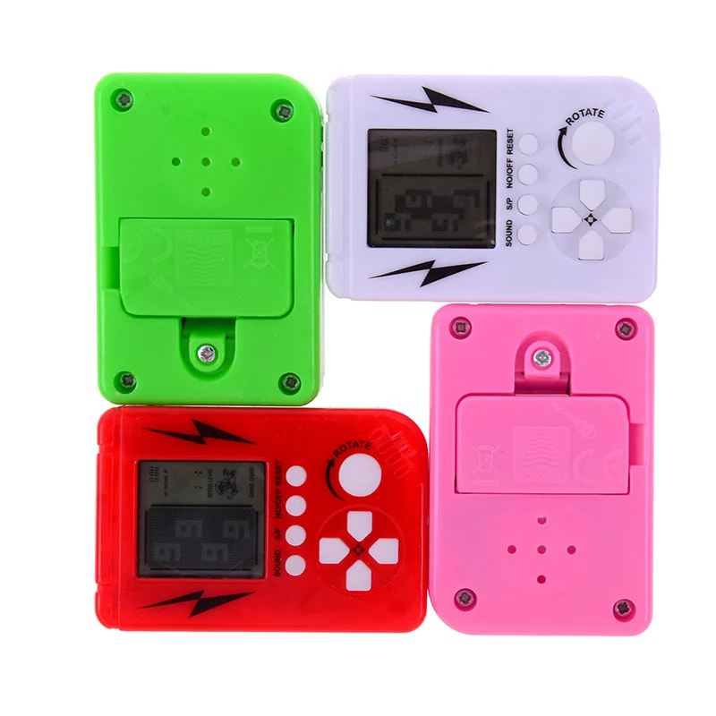 Мини кирпичная игра тетрис детская портативная игровая консоль Портативный ЖК