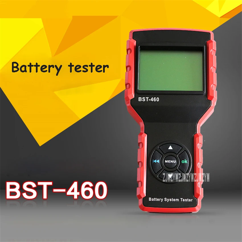 BST 460 оригинальный Старт Батарея тестер для 6В и 12В Системы диагностический