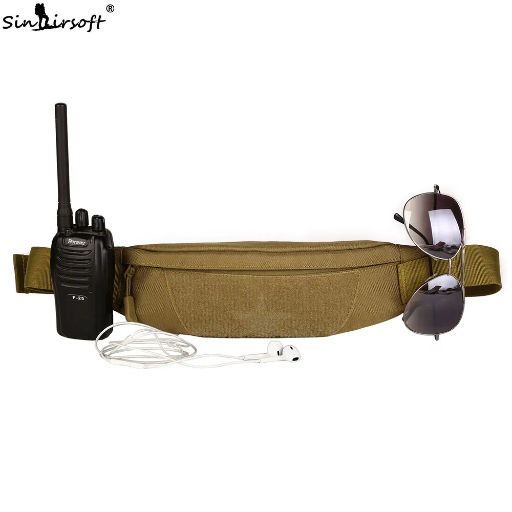 Sinairsoft Тактический Военная Униформа 5.5/6.5 дюйм(ов) телефон мешок талии Открытый Рыбалка Пеший Туризм Кемпинг Бег Crossbody Молл Сумки на плечо