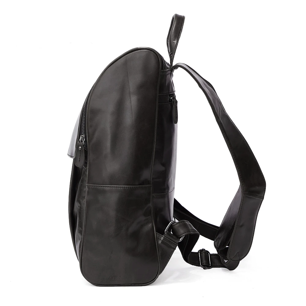 Модный мужской рюкзак из натуральной кожи повседневный винтажные дорожные сумки