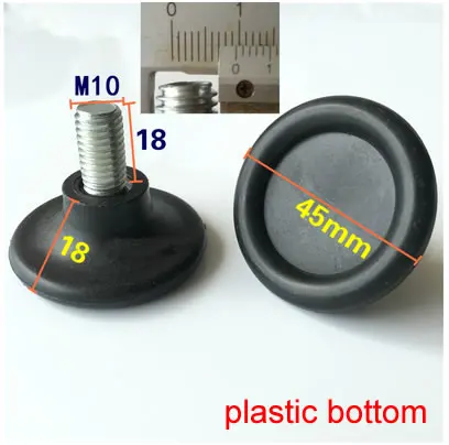 

Прямые продажи с фабрики, M10, коврики для мебели, различные стили, регулируемые ножки, винтовые Резиновые опорные ножки, фиксированные ножки.