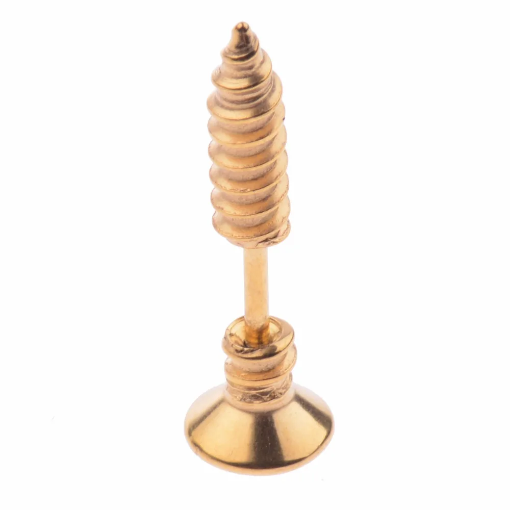 1 пара реалистичные гайки и болты в стиле панк | Украшения аксессуары