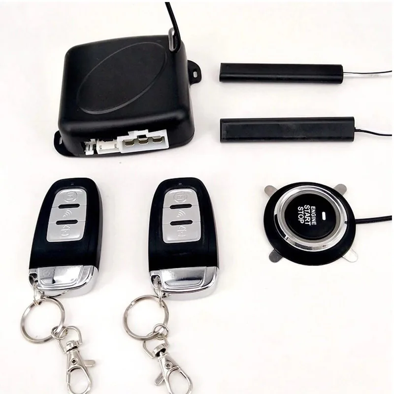 Car Start Stop Ignition Switch Keyless Entry Starter Anti-theft System Engine Alarm | Автомобили и мотоциклы