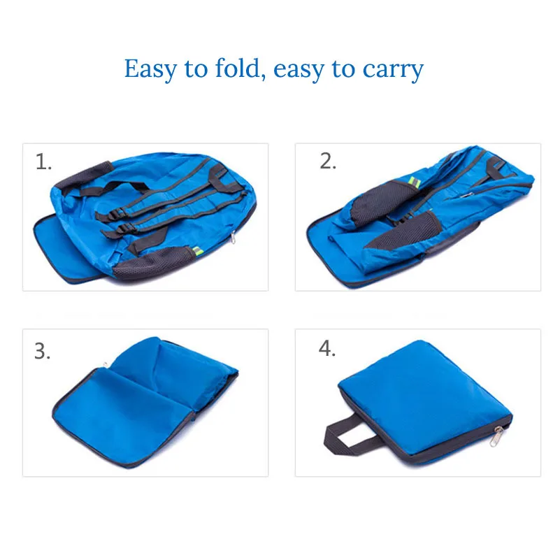 Складной дорожный рюкзак для женщин и мужчин повседневная портативная