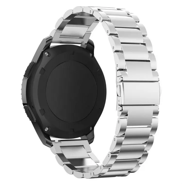 Нержавеющая сталь ремешок для наручных часов samsung GearS2/S3 Frontier Браслет Ремни 20/22 мм Galaxy Watch42/46 мм huawei 2 Quick release группа