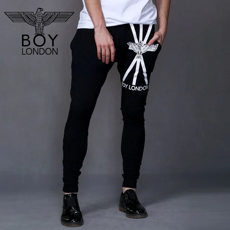 BOY LONDON шаровары мужчин с эластичной резинкой на талии повседневные брюки Pantalon Hombre