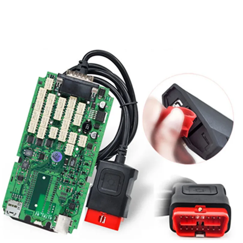 TCS PRO зеленый одноплатный PCB OBDIICAT-CDP2015.R3/,1 с keygen Автомобильный сканер диагностический инструмент