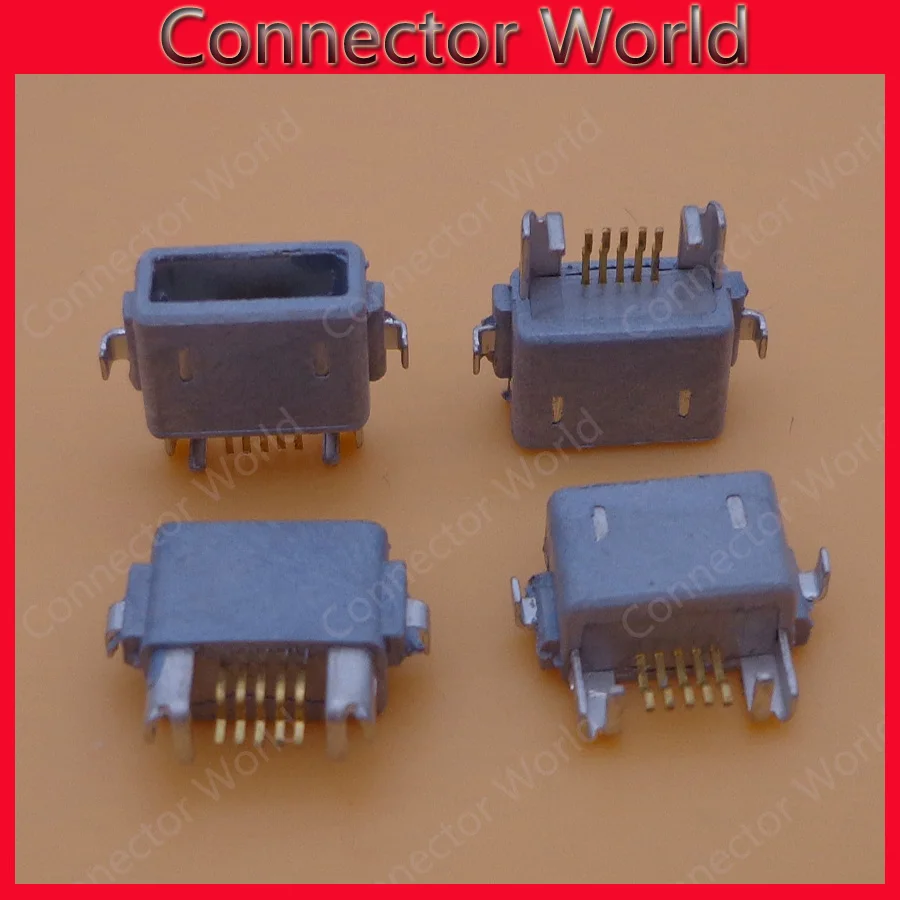 10 шт./лот Micro USB разъем для зарядки и синхронизации данных Sony Xperia Z L36h LT29i c6603 LT36 LT25C