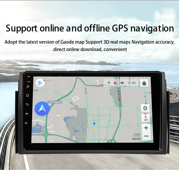 " Android 8,0 gps навигация автомобильный стерео Мультимедийный Плеер для peugeot 301 для Citroen C-Elysee- Автомагнитола