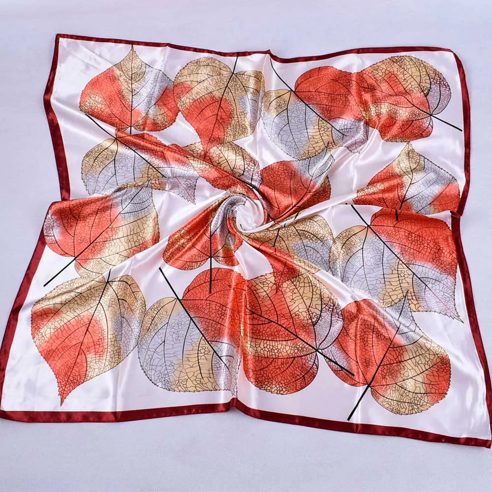 2018 популярный женский шифоновый квадратный шарф с принтом повседневные модные