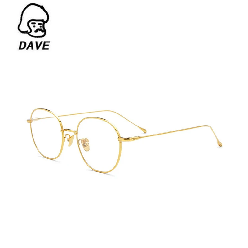 Бренд DAVE оправа из титанового сплава очки по рецепту для женщин близорукости