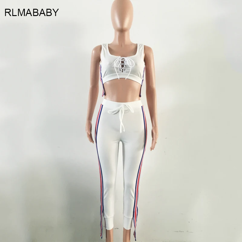Rlmababy 2 шт. полосатый длинный комбинезон сексуальные кружева до люверсы карандаш