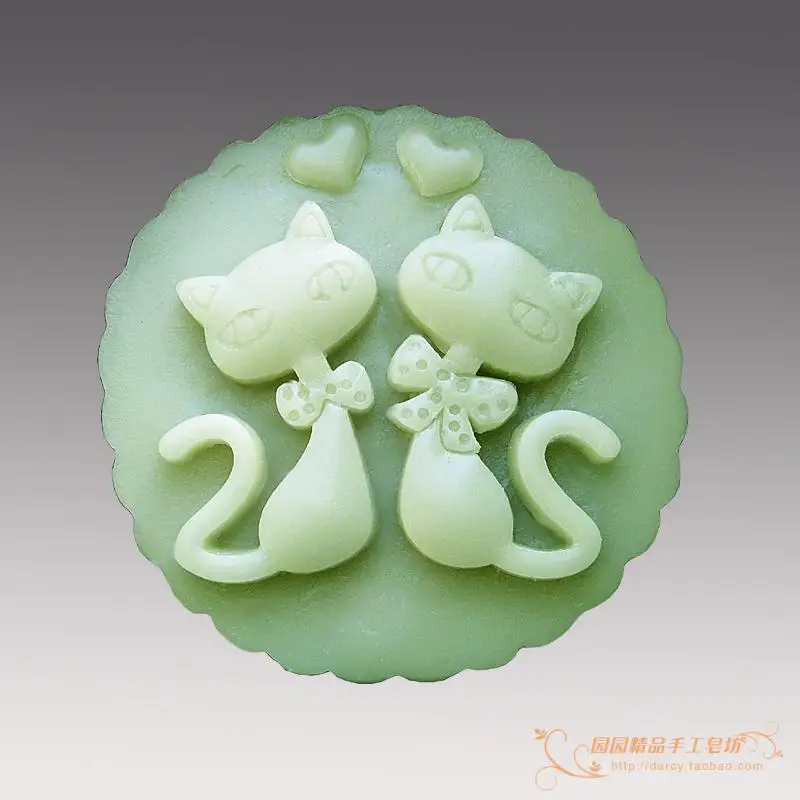 

Cat Silicone Soap mold candle mould DIY Carft molds S015