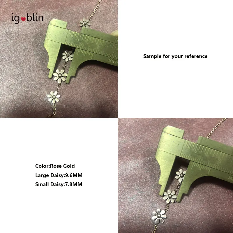 Не выцветает большой Дейзи шесть маленький цветочный узор дизайн ручной ноги