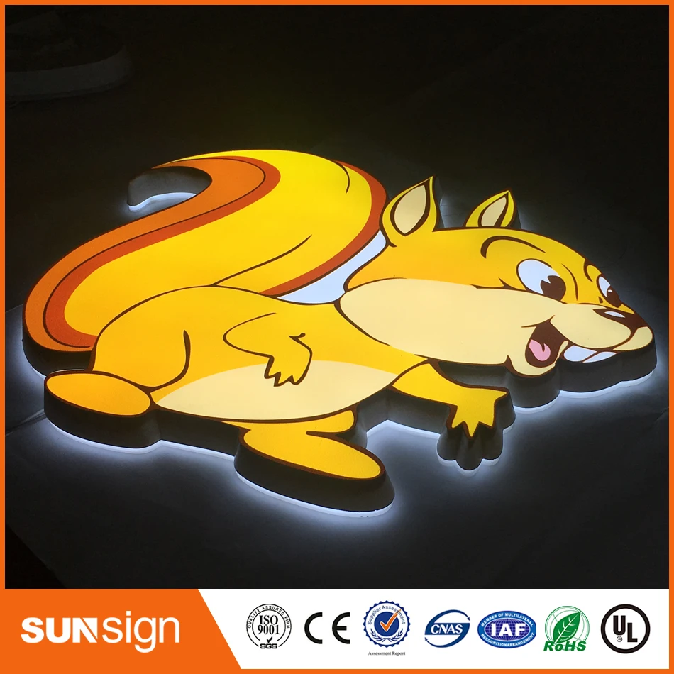 Уличный Водонепроницаемый светодиодный светильник тбокс с объемными буквами