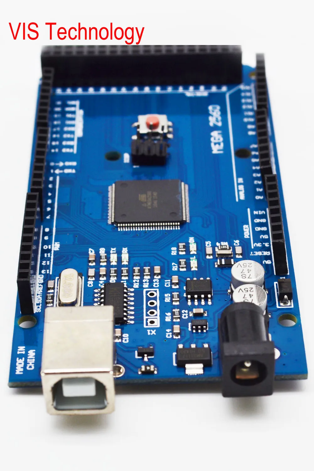 Плата Mega 2560 R3 Mega2560 ATmega2560 CH340G на USB-кабеле для Arduino совместимый без USB-кабеля 1 шт. |