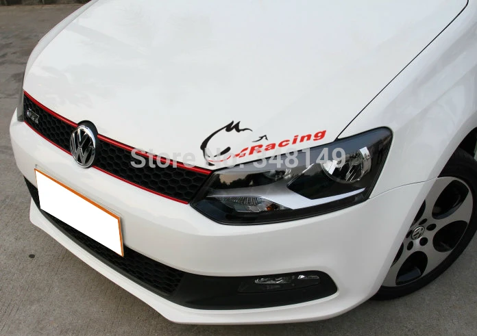 Автомобильная наклейка Racing для volkswagen skoda golf passat b5 tiguan|car sticker|car stickers and decalsreflective car