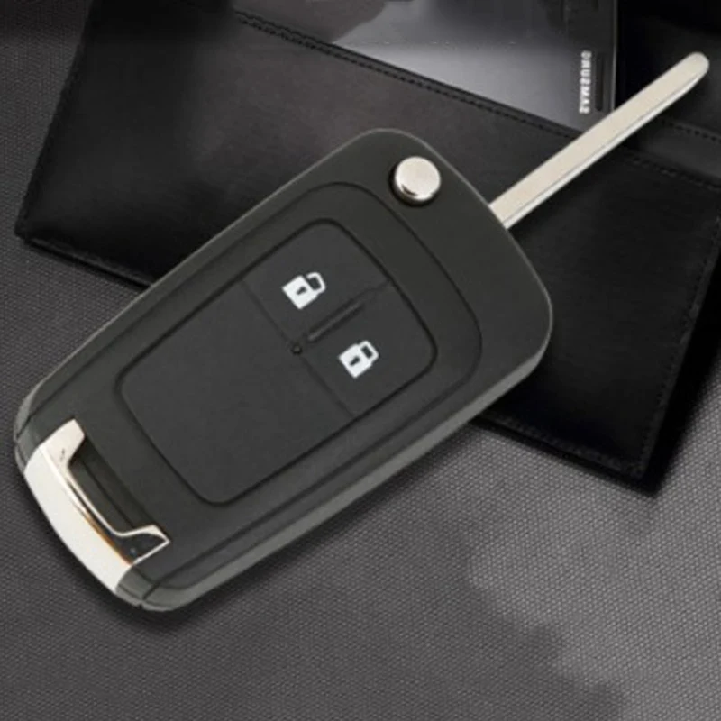 Флип складной удаленной оболочки ключа автомобиля для Chevrolet Cruze Epica лова Camaro Impala 2 3 4 5 и пуговицы