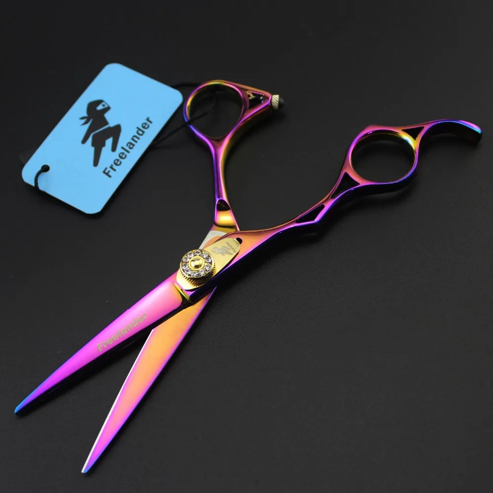

5.5 inch left-handed scissors, groomed hair, fashion styling scissors, high-end barber shop essential scissors
