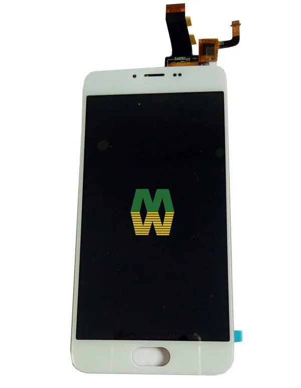 Сенсорный ЖК экран 5 2 дюйма для Meizu M5 Mini M611D M611H M611Y M611A черно белый с