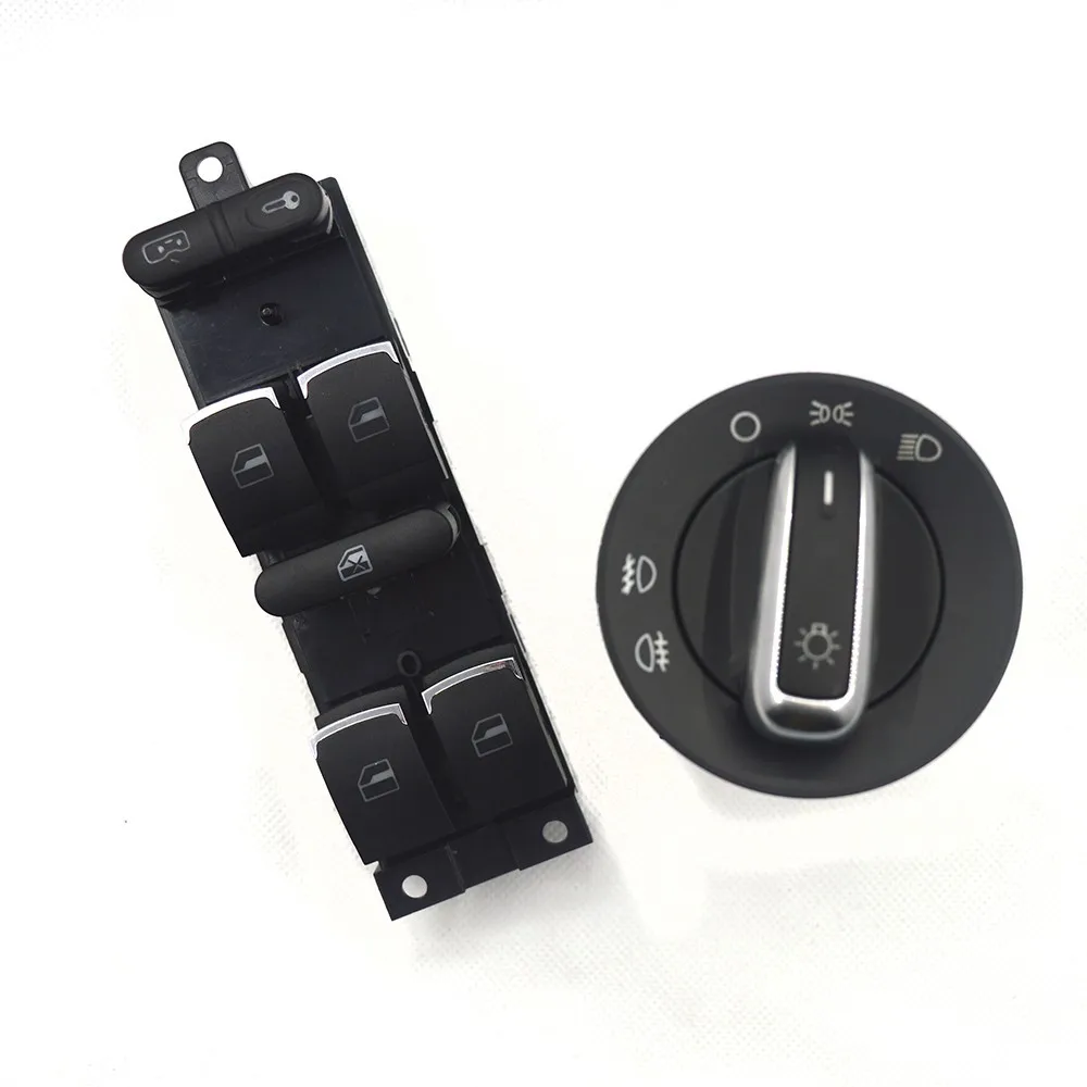 Заводская Прямая продажа переключатель окна фары для VW 99 04 GTI Golf 4 Jetta MK4 BORA BEETLE Passat
