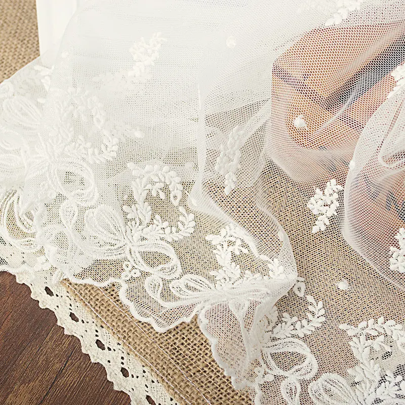 

2019 Quality 43cm widening net yarn embroidery lace DIY manual Hot Sale
