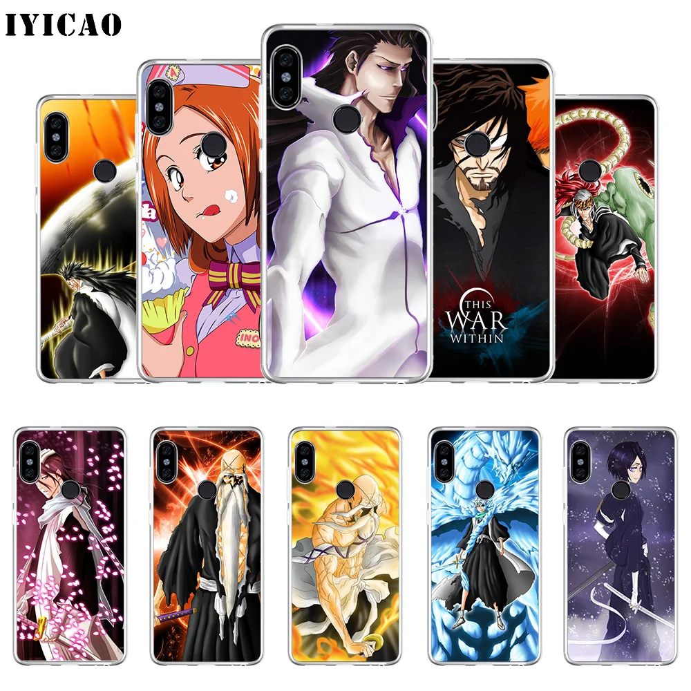 IYICAO bleach Мягкий силиконовый чехол для телефона Xiaomi Redmi 4A 5A 6A Note 7 6 5 Pro Plus 4X