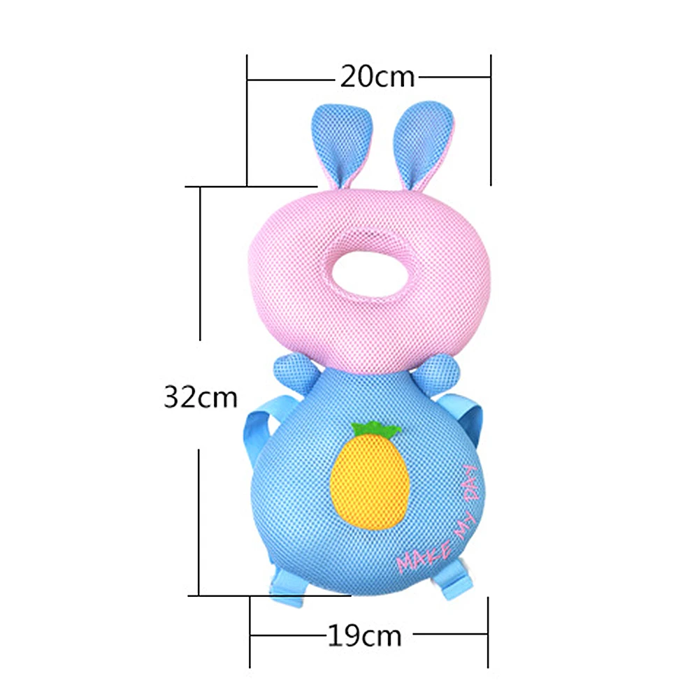 Newborn Baby Head Protection Pad Pillow New-Born Toddler Headrest Kids Back Shatter Resistant Cushion Infant Pillows | Мать и ребенок