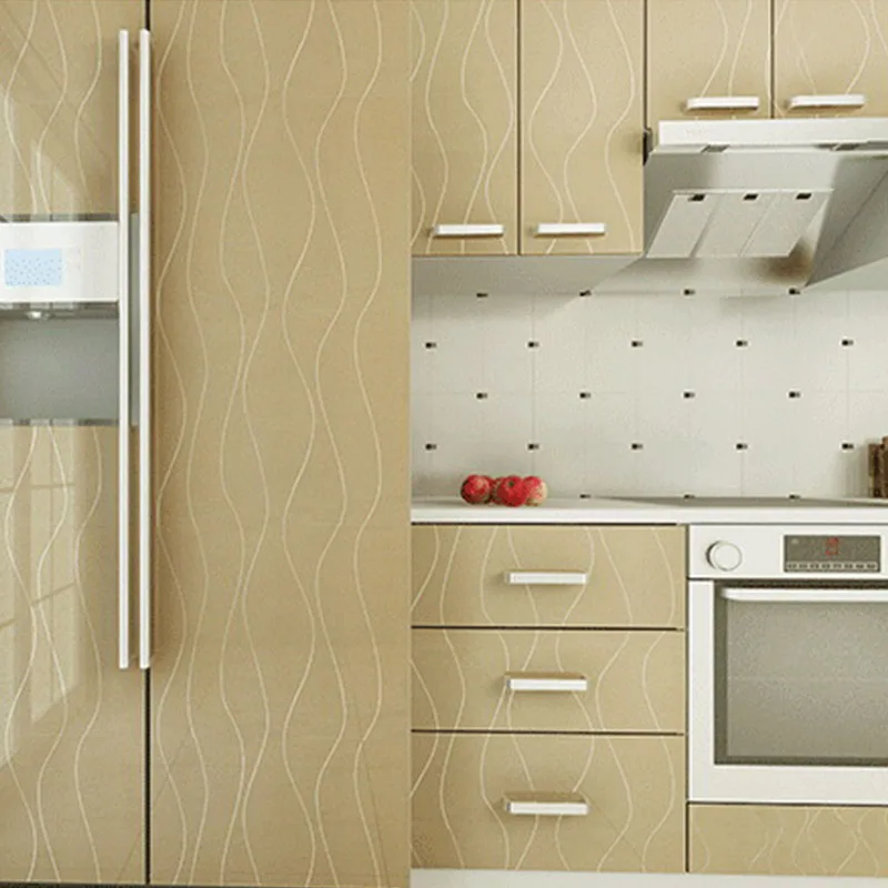 Gold 60 см X 5 м современные золотые краски сетки DIY декоративные наклейки мебель шкаф пленка для реставрации ПВХ самоклеющиеся обои водонепроницаемый - Цвет: Gold