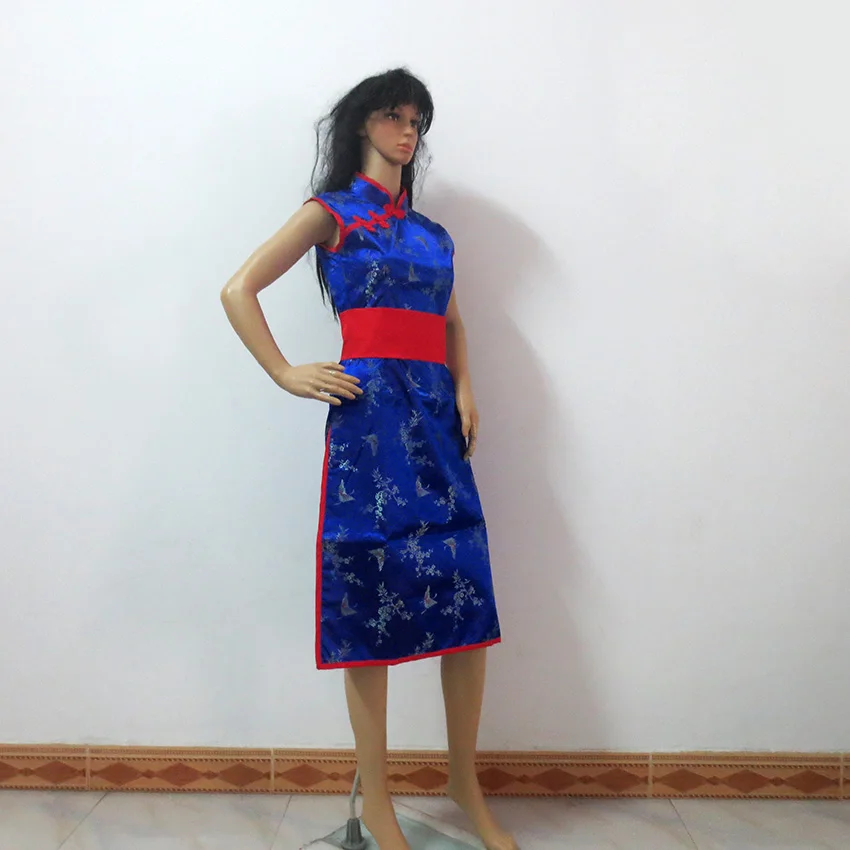 Костюм Китайского платья Чи на Хэллоуин и Рождество, на заказ любого размера.