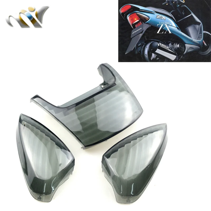 

Motorcycle Accessories For Honda DIOZX AF34/AF35 34.5 motorcycle scooter taillight transparent glass cover Brake taillight cover