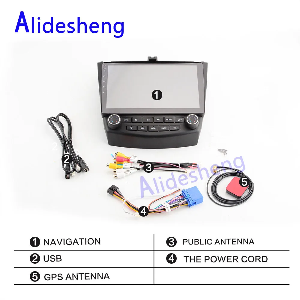 Android 7 1 DVD плеер автомобиля г 2 + 32 для Honda Accord 2003 2004 2007 2006 2005 стерео радио gps навигации