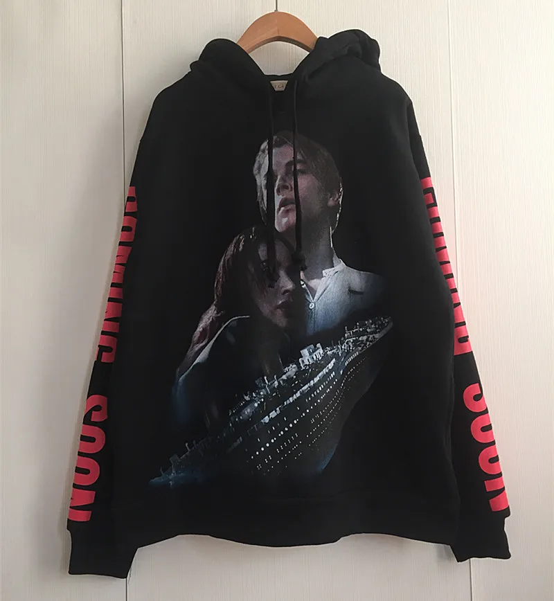 Новые 2019 высокое торговая марка VETEMENTS принт героя фильма Титаник &quotпоступление