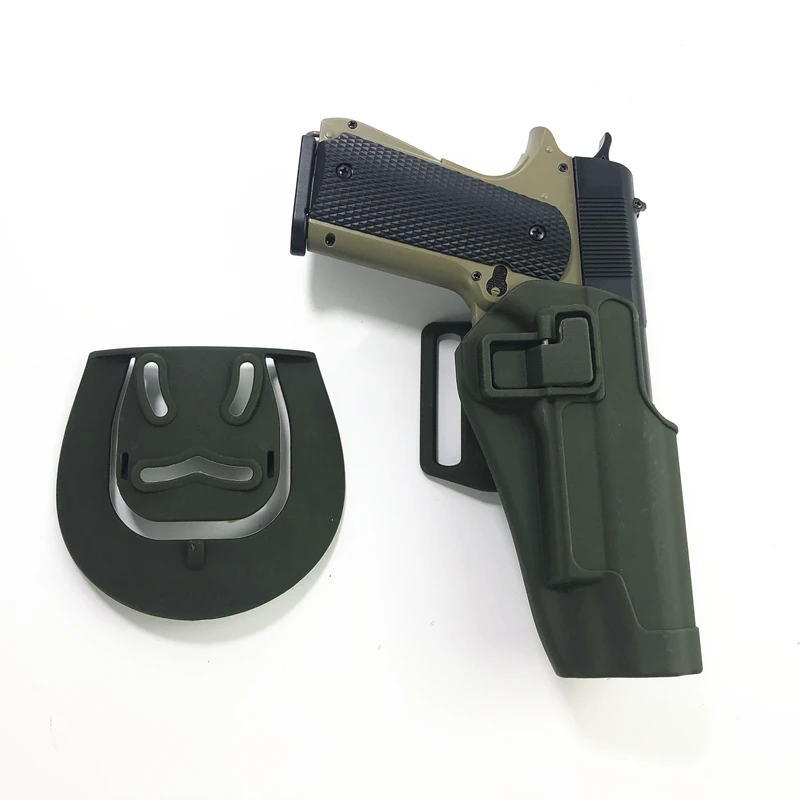 Новая тактическая армейская кобура CQC Colt 1911, кобура для охоты, стрельбы, черный, зеленый, военный страйкбол, ремень, пистолет, кобура 1911