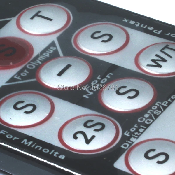 Комплект беспроводного ИК пульта дистанционного управления 5 в 1 для камер Canon Nikon