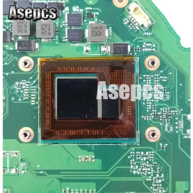 Asepcs X550JD X550JK материнская плата для ноутбука For Asus FX50J ZX50J A550J X550J X550JX тест