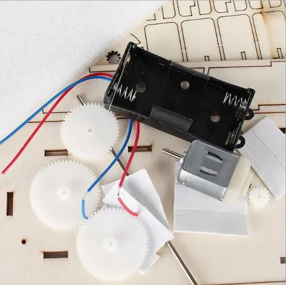 April Du Детские креативные детские научные игрушки сделай сам изготовление корабля