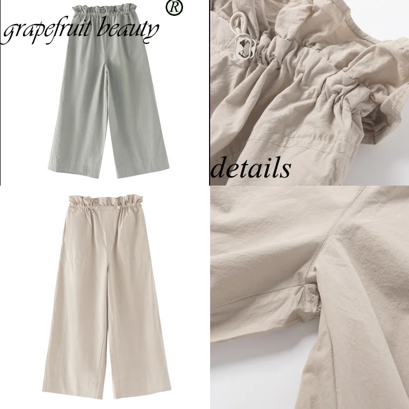Женские брюки 2019 лето осень модные женские высококачественные свободные широкие