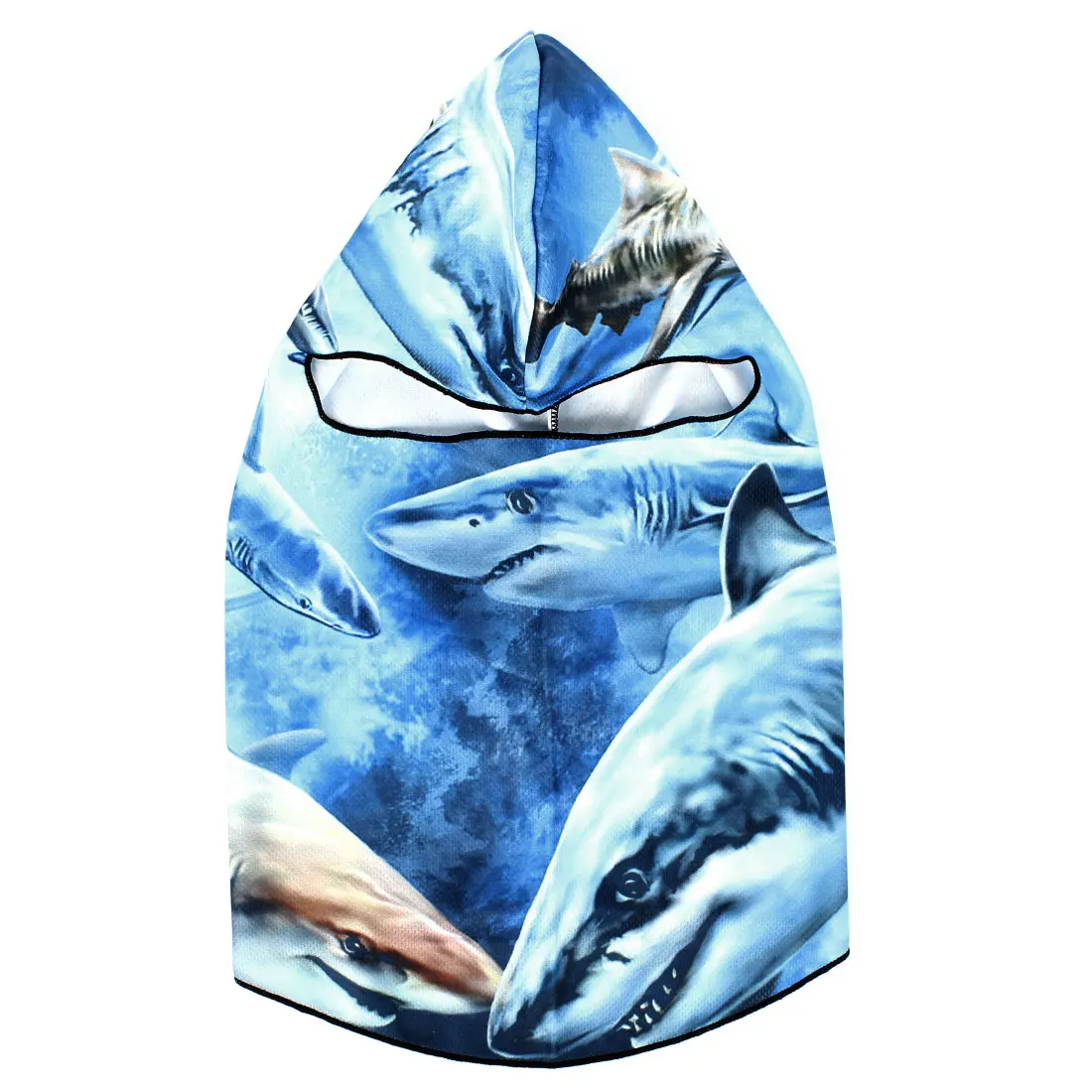 Голубая Акула Отпечатано Эластичный Спортивный Велосипед Cap Hat Балаклава Гуд |