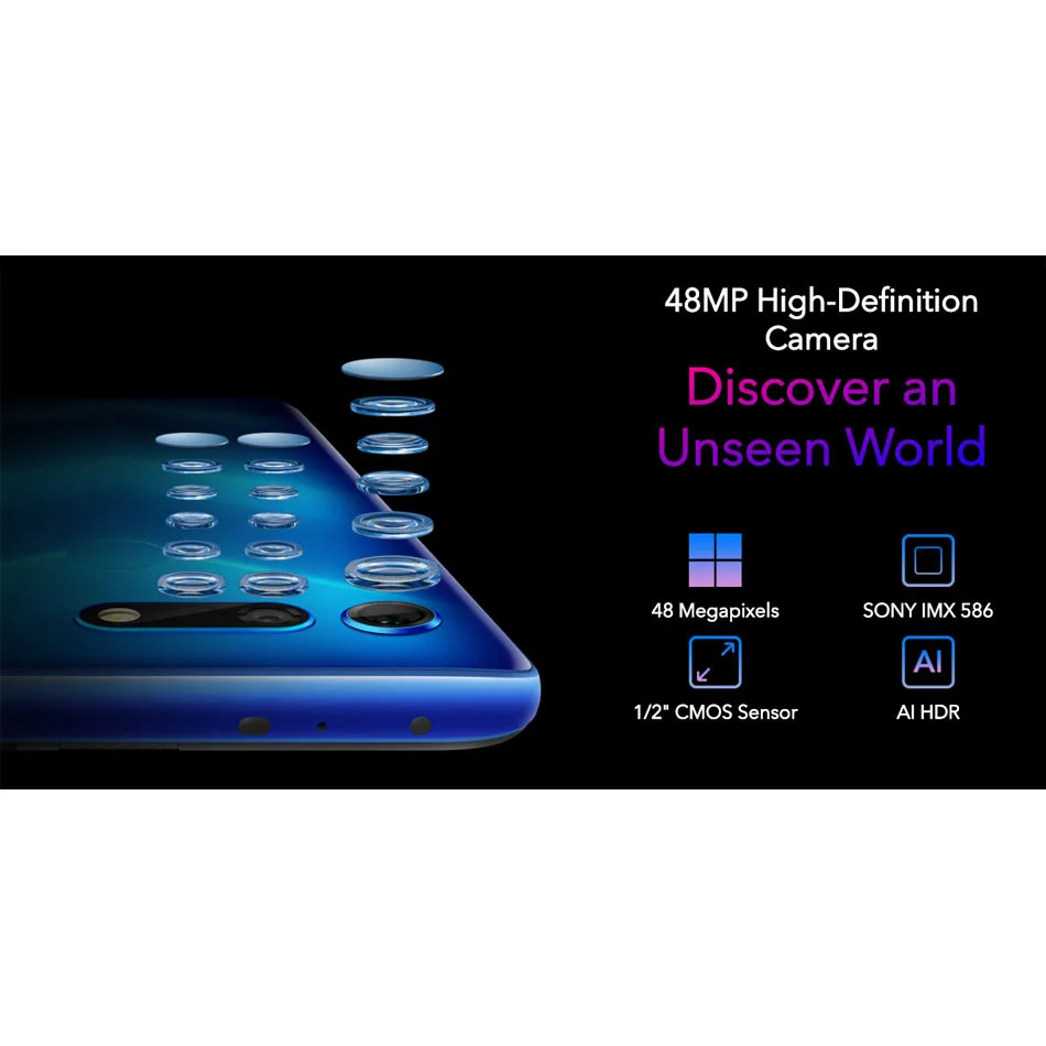 Мобильный телефон Honor View 20 L29 с глобальной версией, 4G LTE, 6,4 дюймов, Восьмиядерный процессор Kirin 980, 8 ГБ, 256 ГБ, 48 МП, 25 МП, 4000 мА/ч, Android 9