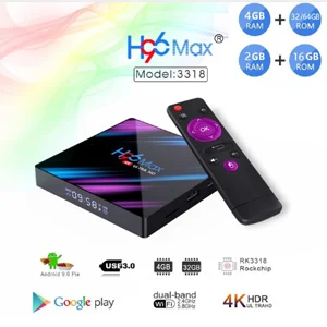 A95X R1 ТВ BOX Amlogic S905W 4 ядра Android 7,1 Смарт ТВ коробка 4 K x 2 K HDMI2.0 2,4G, Wi-Fi, RJ45 Media Player Nexbox Декодер каналов кабельного телевидения