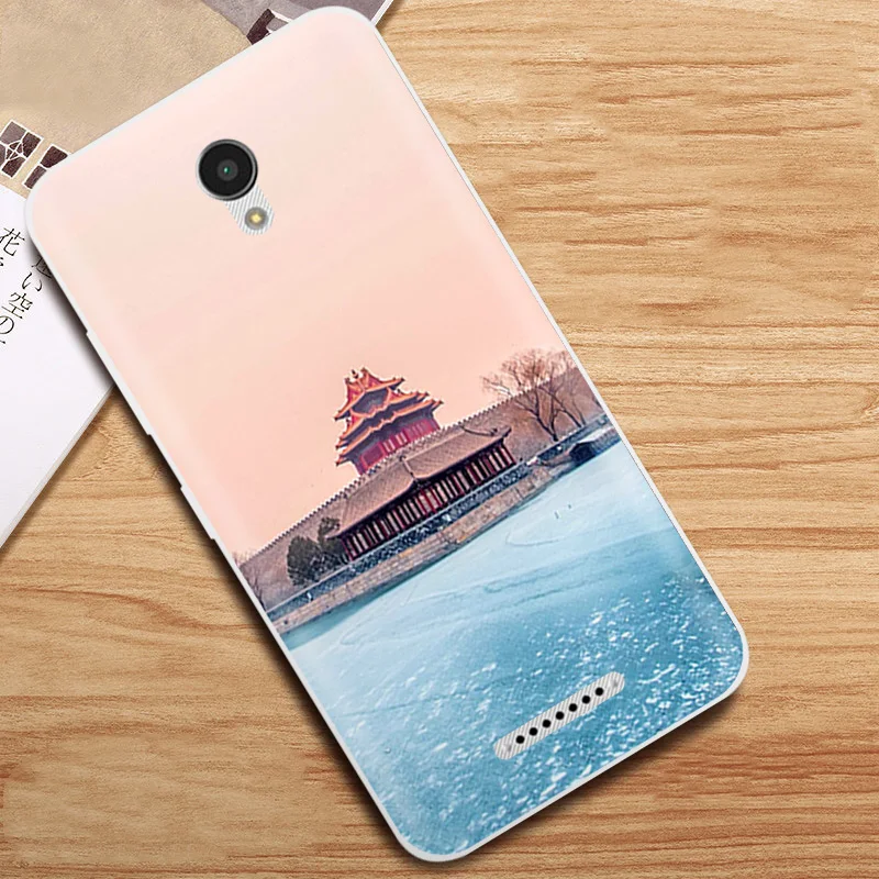 Coque для Lenovo APlus A1010 Buliding телефон случаях 4 5 дюймов Vibe B A2016/A20 плюс Clear мягкие TPU