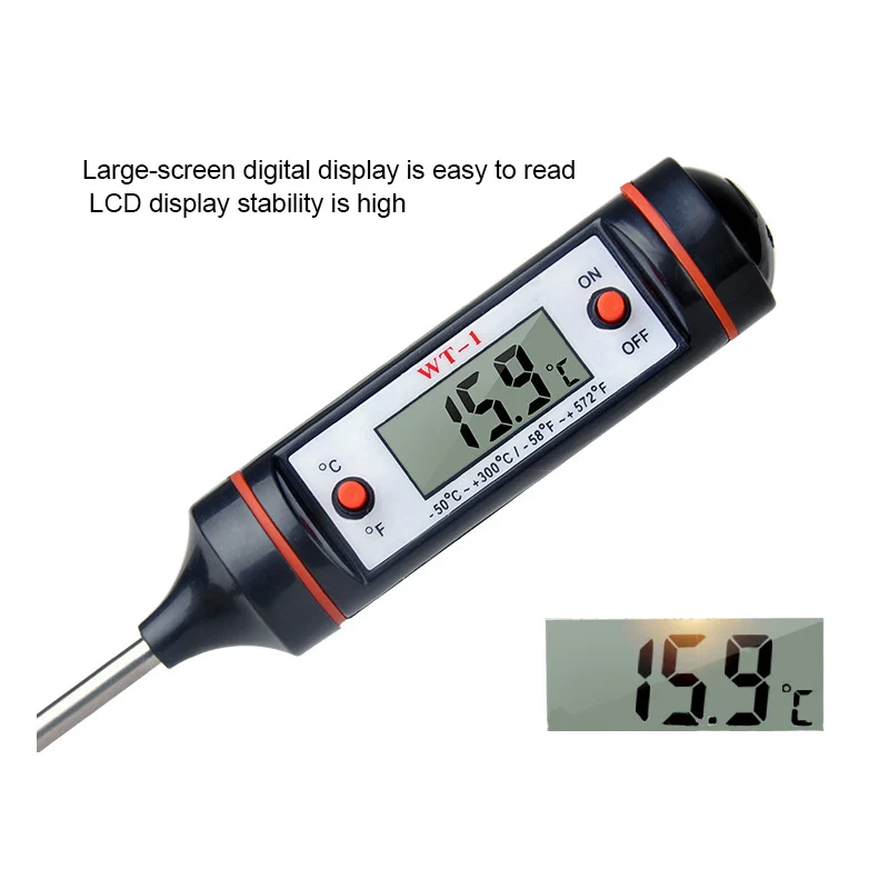 Пищевой термометр зонд цифровой бытовые инструменты датчик температуры масла