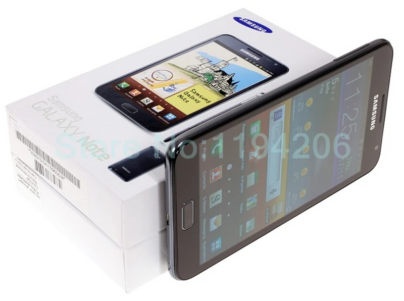 N7000 Оригинальный разблокированный мобильный телефон samsung Galaxy Note I9220 8MP 5 3 'Ƈ GB ram