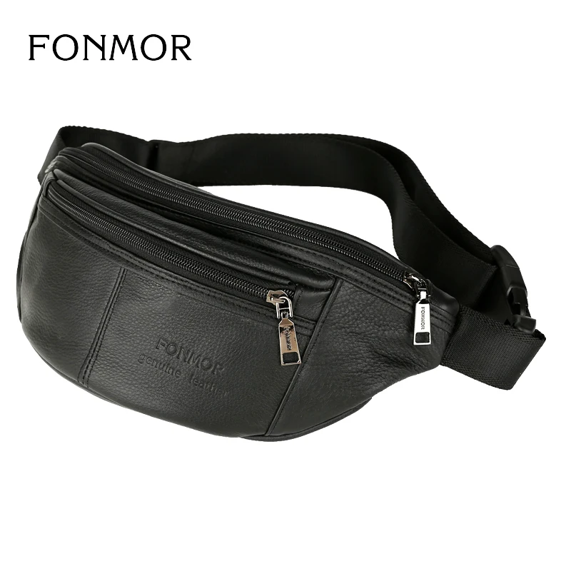 Мужская сумка кошелек FONMOR из высококачественной кожи повседневная с